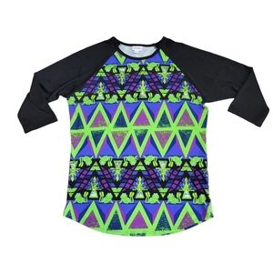 Disney LulaRoe limited edition Kermit the Frog shirt Women's Size Large green